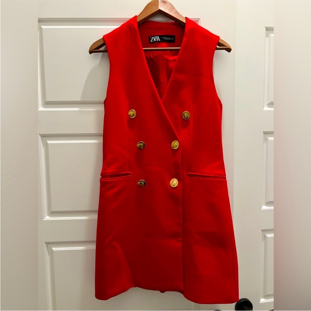 Zara vest dress